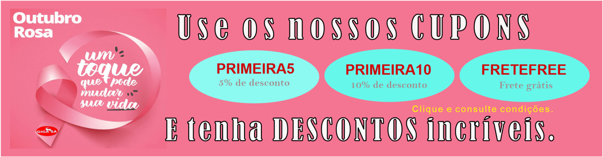 Promoção Primeira compra