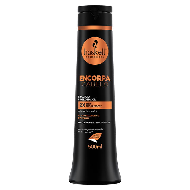 Kit Haskell Encorpa Cabelo Shampoo e Condicionador 