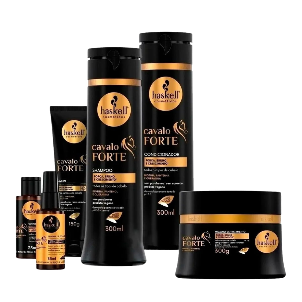 Haskell Cavalo Forte – Força, Brilho e Crescimento para Seus Cabelo 