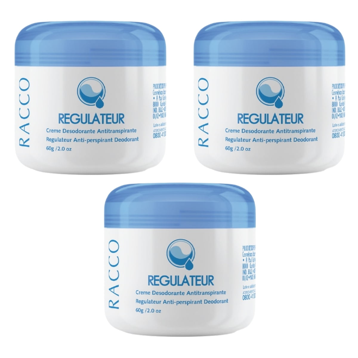 Racco Creme Desodorante Regulateur (em Pote)