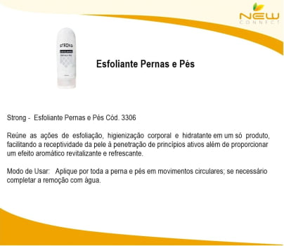 CREME DE MASSAGEM ESFOLIANTE PARA PERNAS E PÉS 