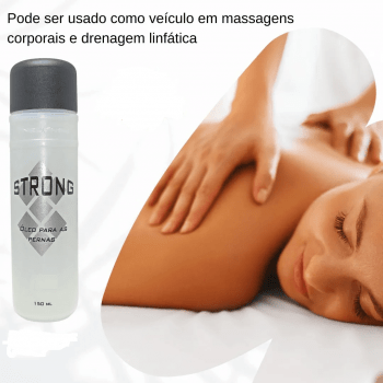 Óleo de massagem Strong dores musculares