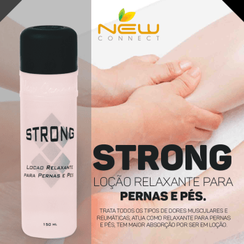 Loção Relaxante para pernas e pés + Óleo de Massagem Strong