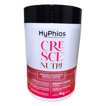 Mascara de Nutrição Capilar  Cresce e Nutri MyPhios Auxilia no crescimento