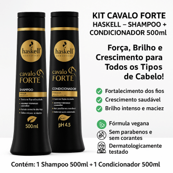 Kit Haskell Shampoo e Condicionador 