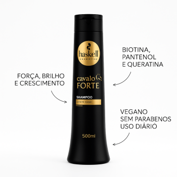 Haskell Cavalo Forte – Força, Brilho e Crescimento para Seus Cabelo 