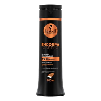 Kit Haskell Encorpa Cabelo Shampoo Condicionador e Máscara