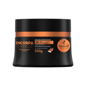 Kit Haskell Encorpa Cabelo Shampoo Condicionador e Máscara