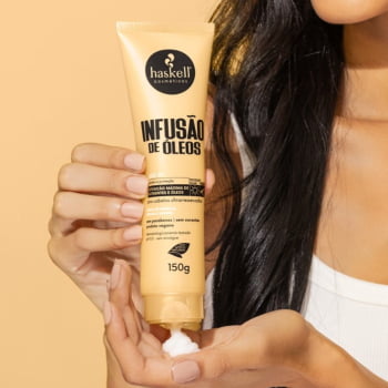 KIT HASKELL INFUSÃO DE ÓLEOS 300ML COMPLETO 5 ITENS