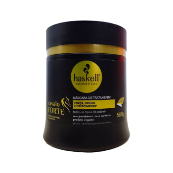 Kit Haskell Cavalo Forte Máscara + Shampoo + Condicionador 500ml
