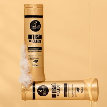 Kit Infusão de Óleos Shampoo, Condicionador e Leave in