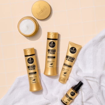 Kit Infusão de Óleos Shampoo, Condicionador e Óleo Nutritivo