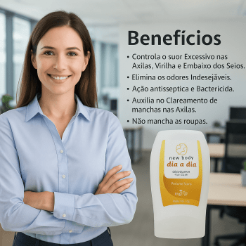 2 Desodorantes homem mulher Antitranspirante Odor Forte