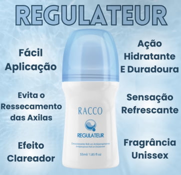 Desodorante Roll-on Antiperspirante Regulateur Racco 55ml