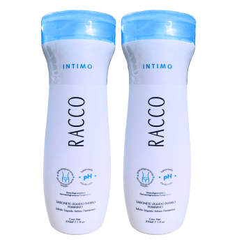 Kit 2 Sabonetes Íntimos Feminino 210ml Cada - Racco