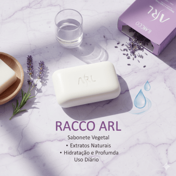 Kit 2 Sabonetes de Algas Marinhas Savonette ARL Racco Banho