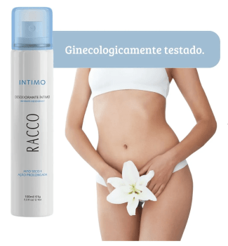 O DESODORANTE INTIMO RACCO