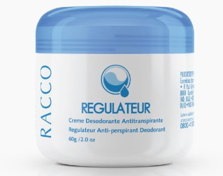 Racco Regulateur Creme Desodorante, 60g - Racco